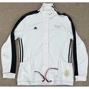 Adidas Women's‎ Deutscher Fussball-Bund Germany Soccer Track Jacket Size XL